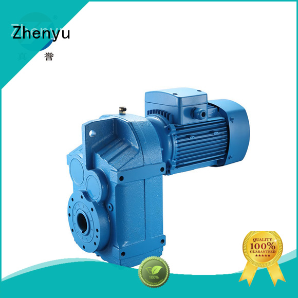 Fseries Helical Gearbox with inline motor for converter / mixer agitator