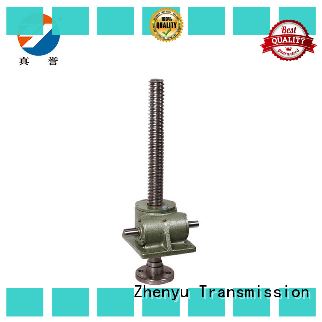 Zhenyu jack manual screw jack manufacturer for machinery