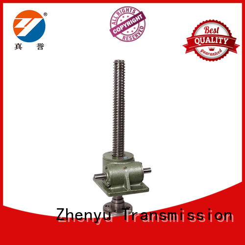 Zhenyu customized mechanical screw jack factory for hydraulics