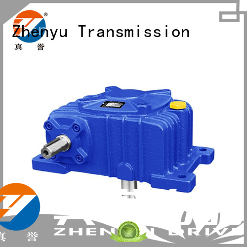 Zhenyu iron worm gear reducer China supplier for mining