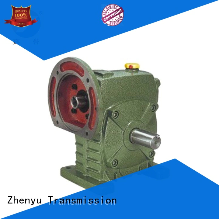 Zhenyu blue inline gear reduction box long-term-use for light industry
