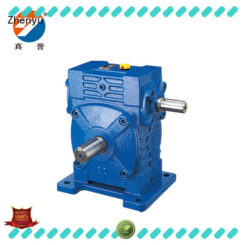 Zhenyu hot-sale worm drive gearbox for construction