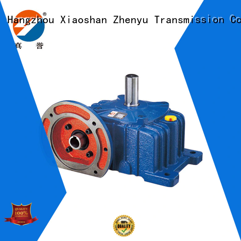 shaft reduction gear box certifications for light industry Zhenyu