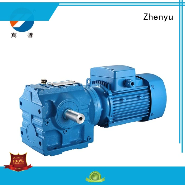 Zhenyu eco-friendly inline gear reducer free design for chemical steel