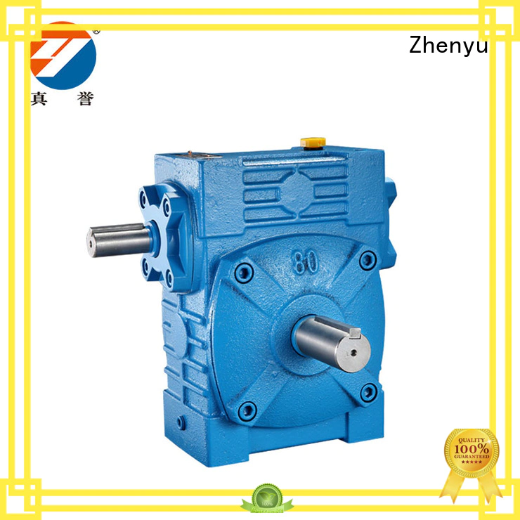 Zhenyu low cost worm gear speed reducer free quote for cement
