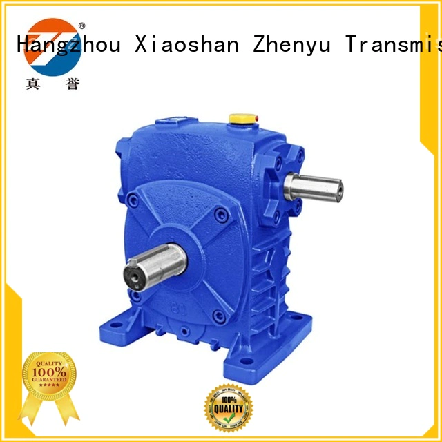 Zhenyu speed gear reducer certifications for construction