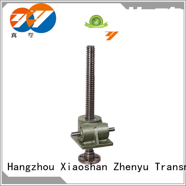 Zhenyu wheel types of screw jack for mining