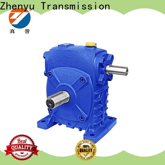 Zhenyu electric worm drive gearbox free quote for light industry