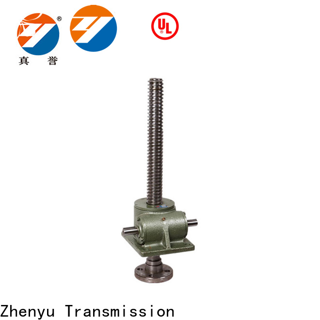 Zhenyu screw types of screw jack producer for construction