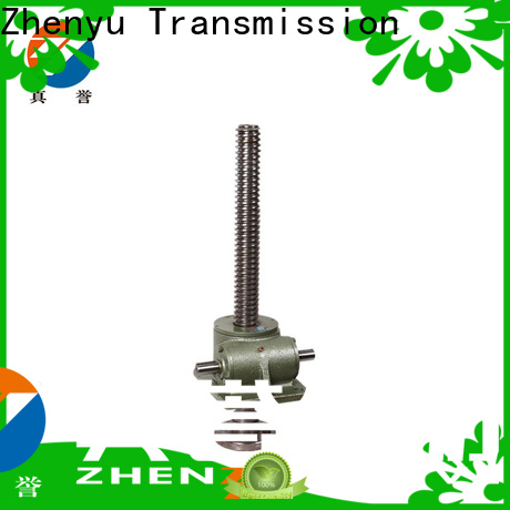Zhenyu motor manual screw jack for cement