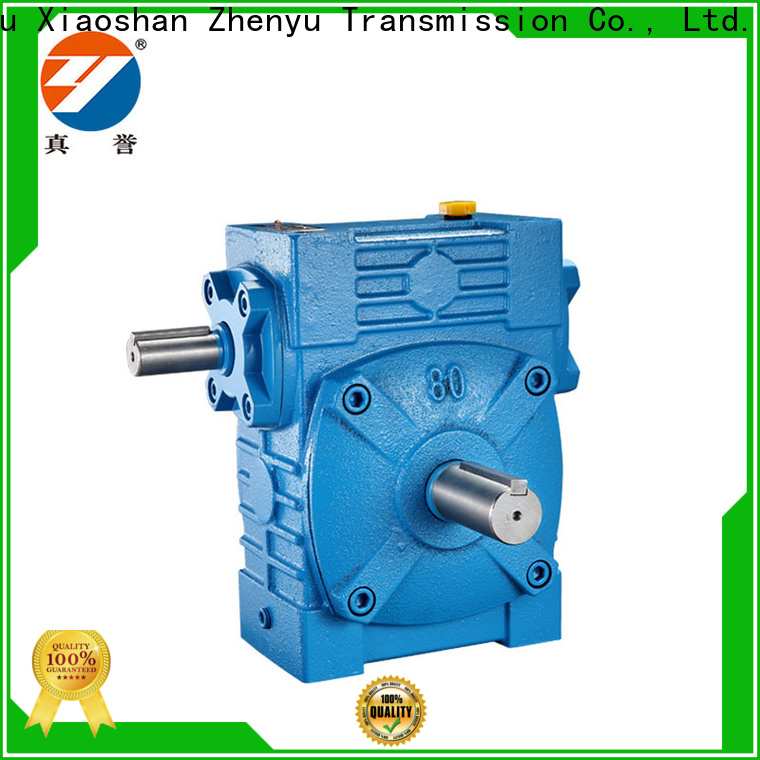 Zhenyu wps worm gear speed reducer free quote for construction