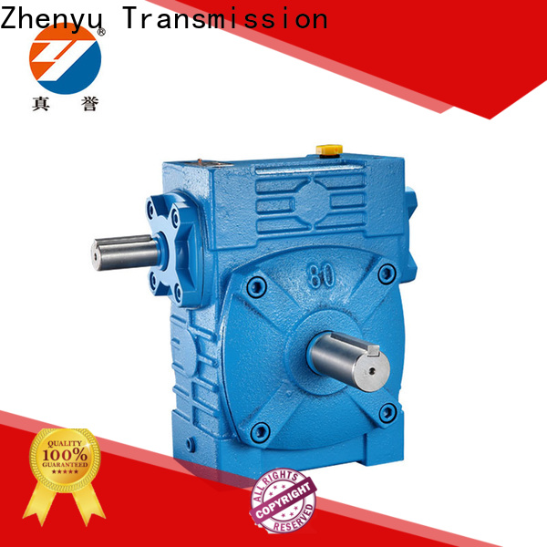 Zhenyu new-arrival worm gear speed reducer order now for wind turbines