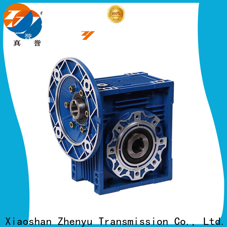 Zhenyu high-energy worm gear speed reducer certifications for chemical steel