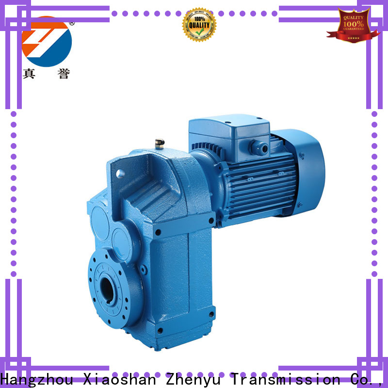 Zhenyu new-arrival speed reducer for electric motor free design for wind turbines