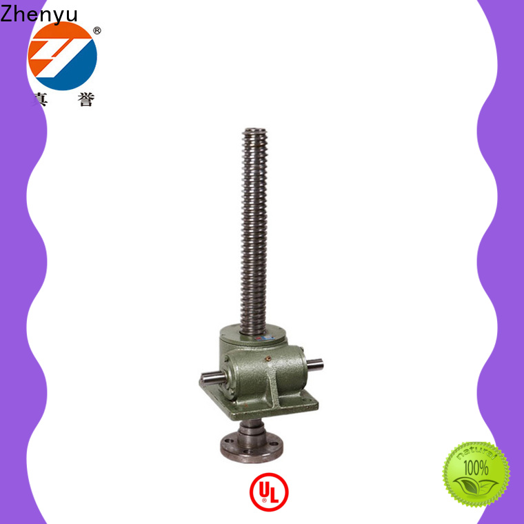 Zhenyu swl hand operated screw jack producer for light industry
