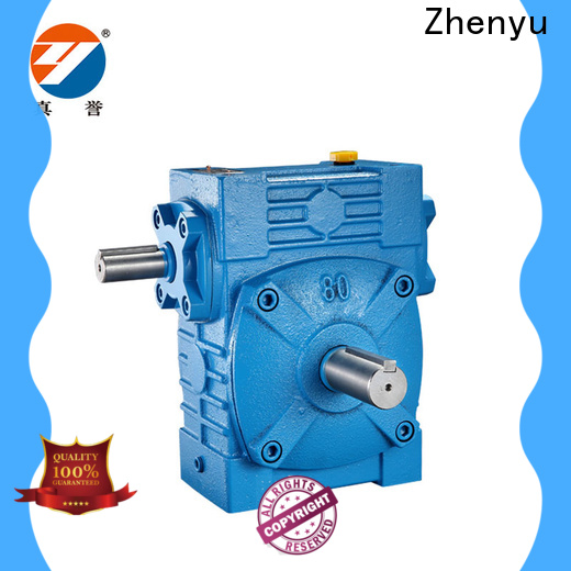 Zhenyu hot-sale inline gear reducer certifications for chemical steel