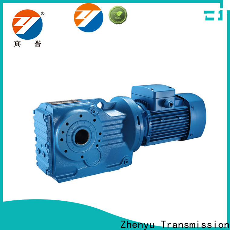 Zhenyu low cost gear reducer box China supplier for light industry