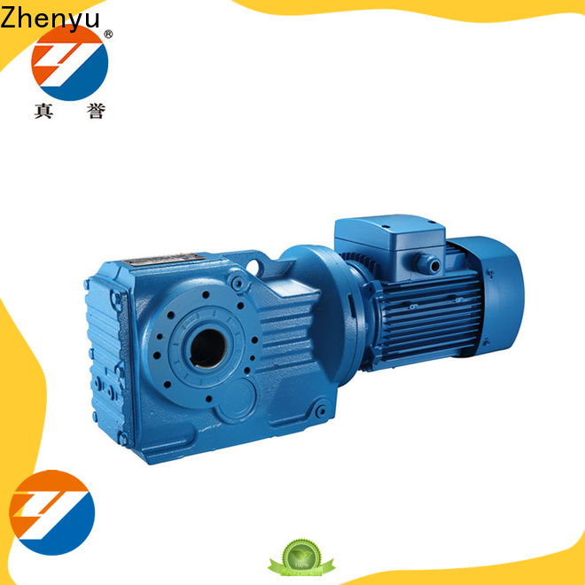 Zhenyu low cost gear reducers China supplier for construction