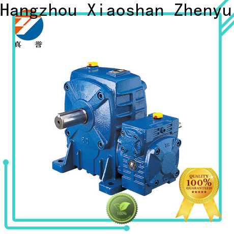 Zhenyu newly worm gear reducer certifications for transportation