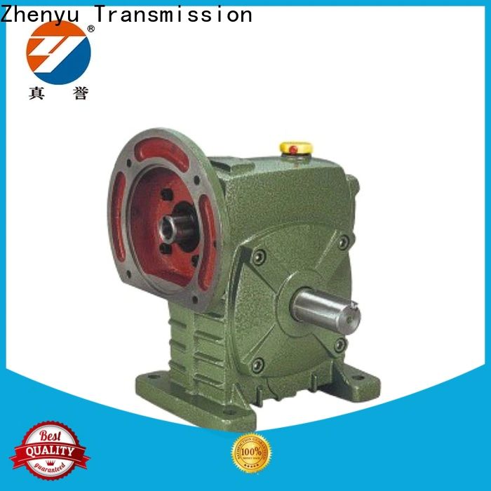 Zhenyu machine electric motor speed reducer China supplier for light industry