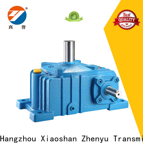 Zhenyu electric inline gear reduction box free design for mining