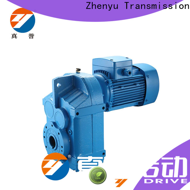Zhenyu first-rate inline gear reduction box free design for wind turbines