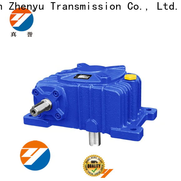 Zhenyu helical worm gear reducer certifications for printing