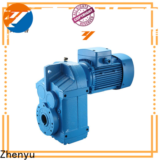 Zhenyu helical speed reducer for electric motor long-term-use for light industry