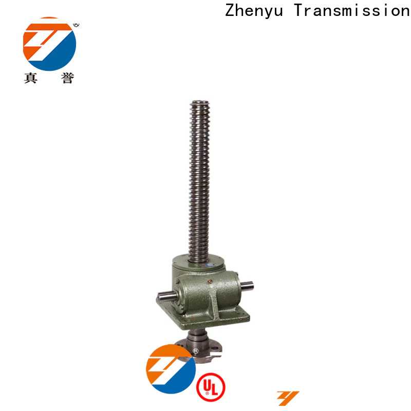 Zhenyu swl hand operated screw jack manufacturer for printing
