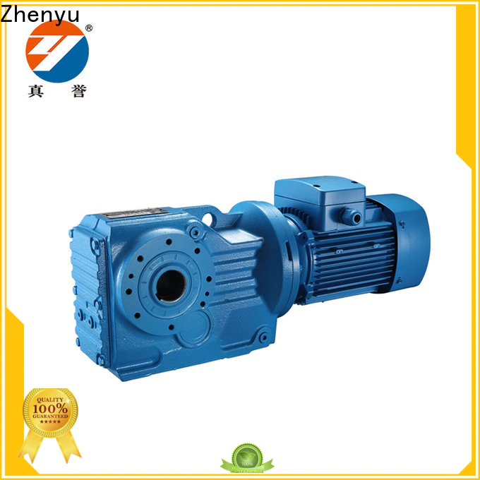 Zhenyu reverse speed reducer motor order now for cement